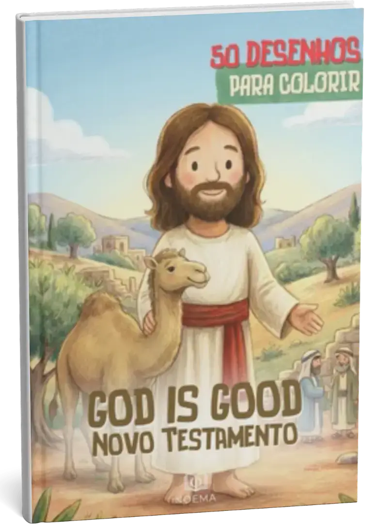 BÔNUS: God is Good - Desenhos para Colorir (Novo Testamento)